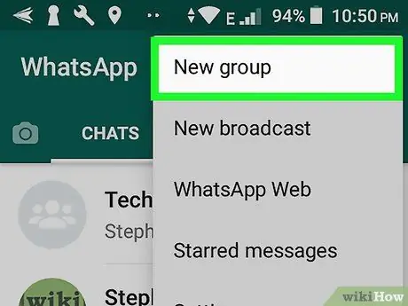 Pošaljite poruku više kontakata na WhatsApp -u Korak 13