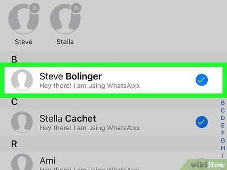 Envie uma mensagem para vários contatos no WhatsApp Etapa 24