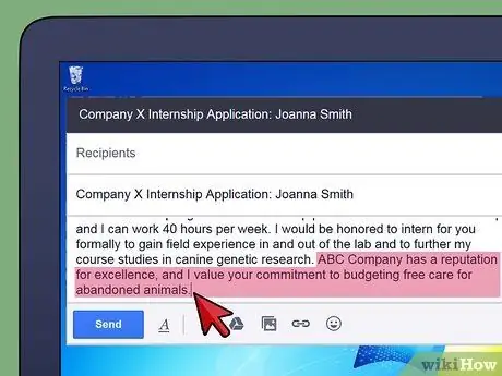 Sumulat ng isang Email na Humihiling para sa isang Internship Hakbang 10