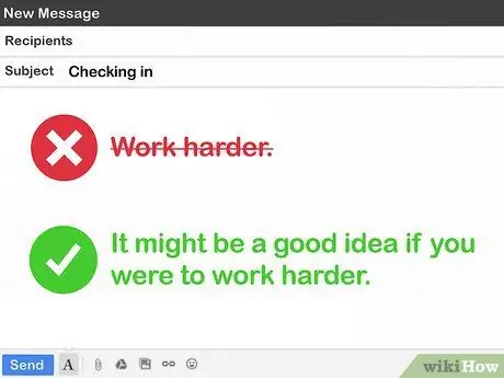 Napište přátelský upomínkový e -mail Krok 7