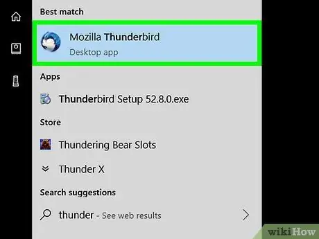 El. Pašto failų atsarginių kopijų kūrimas „Mozilla Thunderbird“1 veiksmas