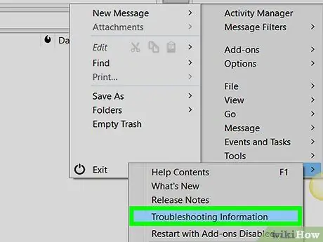 Mozilla Thunderbird 20 дахь имэйл файлуудыг нөөцлөх