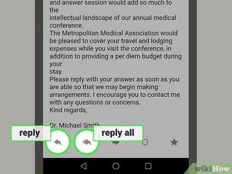 Svara på ett e -postmeddelande Steg 22