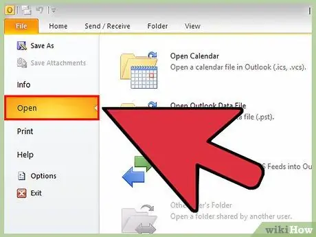 Microsoft Outlook'u yedəkləyin Addım 7