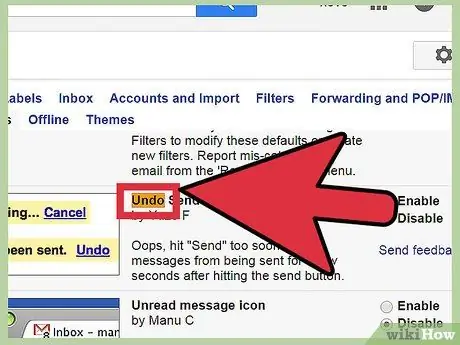 Hủy bỏ một email Bước 5