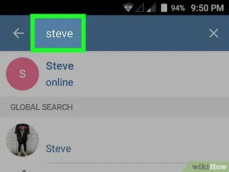 Žinokite pokalbio ID „Telegram“„Android“7 veiksme