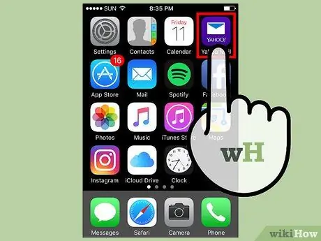 Öffnen Sie Yahoo Mail Schritt 1