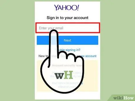 Otvorite Yahoo Mail Korak 3