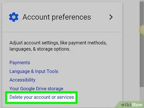 Delete and Recover a Gmail Account Step 2