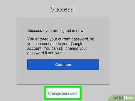 Elimina e recupera un account Gmail Passaggio 22