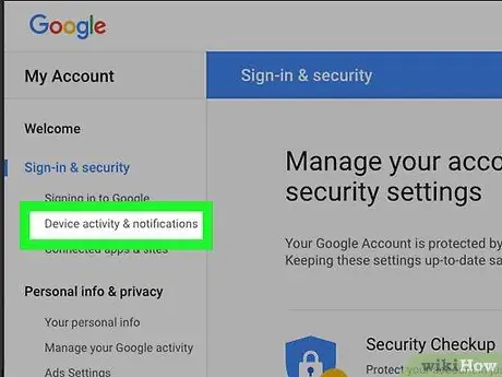 Verifica se il tuo account Gmail è stato violato Passaggio 5