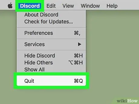 Disinstalla Discord su PC o Mac Passaggio 1