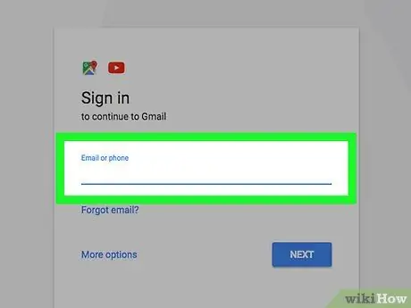 Zkontrolujte e -mail pomocí Google Mail Krok 2