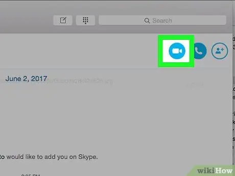 Partage d'écran sur Skype Étape 2