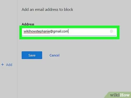 Block an Email Address on Yahoo! Step 6