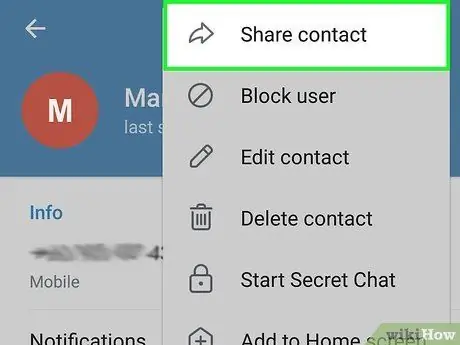 Trova contatti su Telegram su Android Passaggio 15