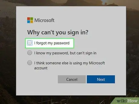 Reimposta una password Hotmail persa Passaggio 18