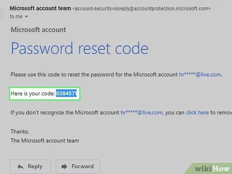 Đặt lại mật khẩu Hotmail bị mất Bước 26