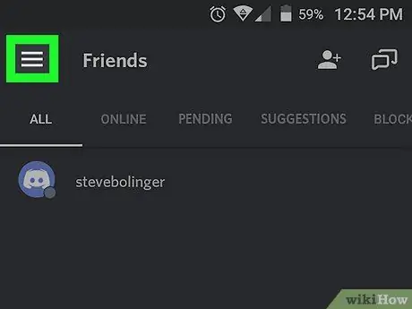 Change Your Discord Profile Picture on Android Step 2