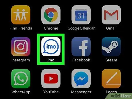 Bloquer et débloquer un ami sur Imo. Im Étape 1