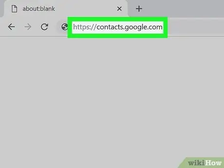 Xóa Danh bạ khỏi Gmail Bước 1