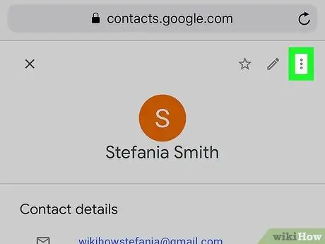 Премахване на контактите от Gmail Стъпка 14