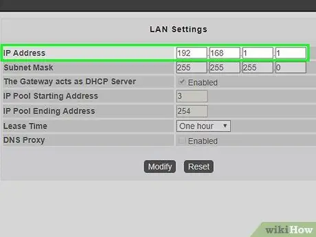 Etapa 19 para conectar dois roteadores