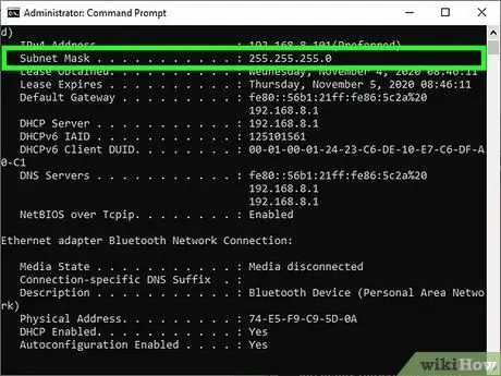 Nrhiav Koj Daim Npav Subnet Kauj Ruam 3