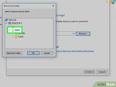 Set up a Network Drive Step 10