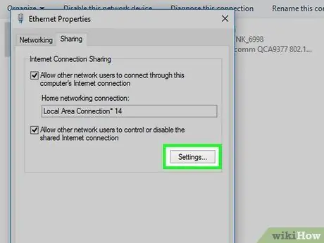 Partajați o conexiune la Internet Pasul 6