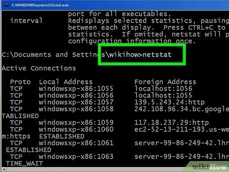 Lihat Sambungan Rangkaian Aktif (Windows) Langkah 29