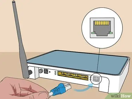 Conecte um roteador a um modem Etapa 2