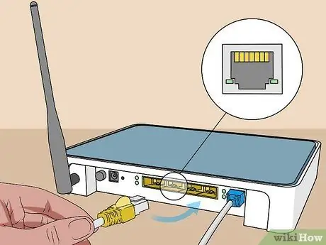 Sambungkan Penghala ke Modem Langkah 6