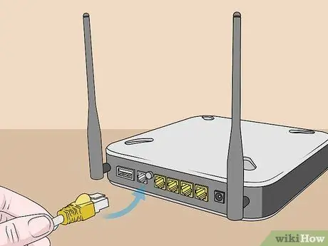 Connecteu un router a un mòdem Pas 7