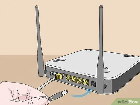 Tilslut en router til et modem Trin 8