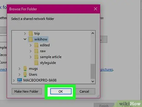 Map a Network Drive Step 9