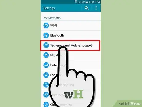 Verander uw Android-telefoon in een wifi-hotspot Stap 4