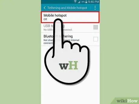 تلفن Android خود را به نقطه اتصال Wi ‐ Fi تبدیل کنید مرحله 5