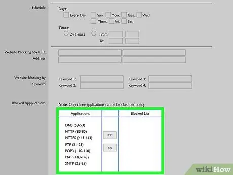 WiFi juurdepääsu kontrollimine konkreetsetele seadmetele. 13. toiming