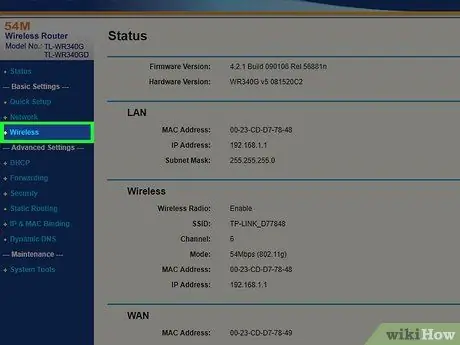 Ändern eines TP Link Wireless-Passworts Schritt 5