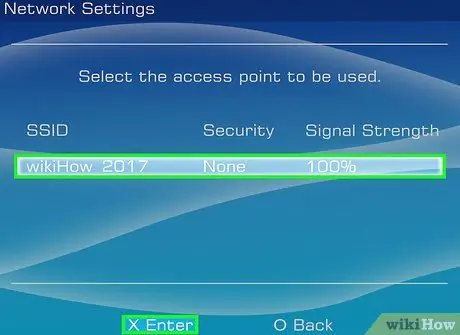 Connect a PSP to a Wireless Network Step 8