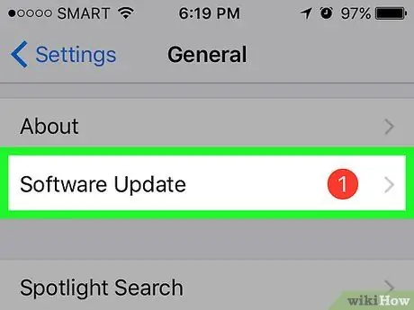 Ayusin ang isang setting ng iPhone o iPod Touch na Nawawala ang WiFi Mga Hakbang 1