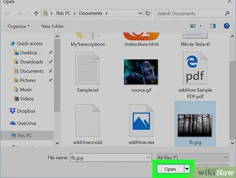 Inserisci una foto in un PDF su PC o Mac Passaggio 7