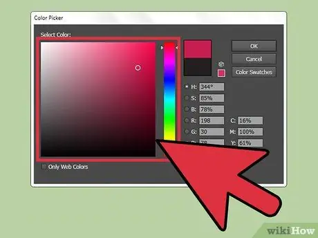 Adobe Illustrator шрифтинин түсүн өзгөртүү 13 -кадам