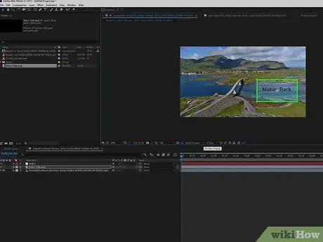 „Motion After Track“programoje „Adobe After Effects“12 veiksmas