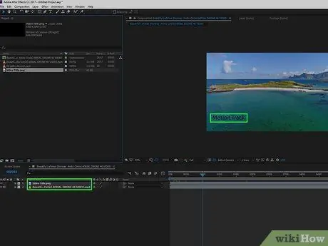 Motion Track în Adobe After Effects Pasul 3