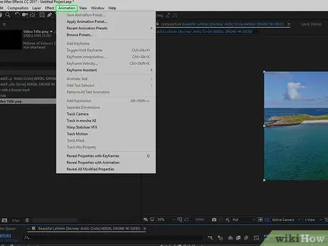 Motion Track ใน Adobe After Effects ขั้นตอนที่ 6