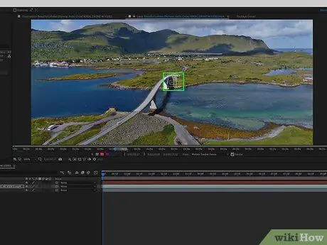 Adobe After Effects Addım 7 -də Motion Track