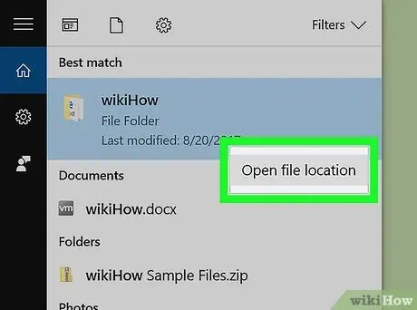 Trouver le chemin d'un fichier sous Windows Étape 4