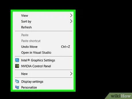 Switch Monitors 1 and 2 on a PC Step 1